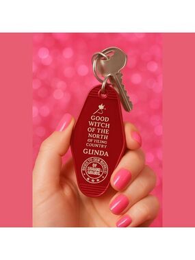 FINAL ONE!!! ($8) Wicked Glinda Keychain